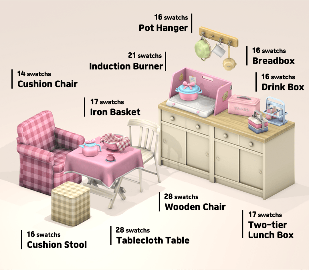 Галерея мода Набор для кухни и столовой My Cherish Things #3